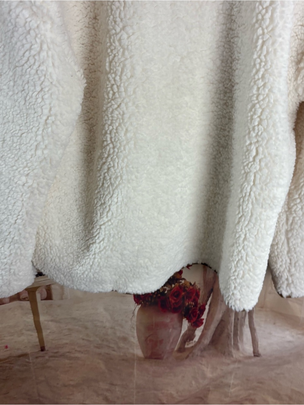 NEW J.Crew faux sherpa teddy barn jacket - Picture 7 of 10